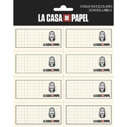 La Casa De Papel - Αυτοκόλλητες Ετικέτες (8x2)