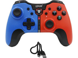 Lehuai TS2646 Wireless Controller PC Android & iOS Blue Red