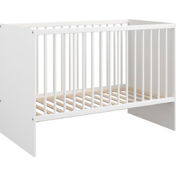 PoliHome Shield Κούνια για Στρώμα 60x120cm Λευκή