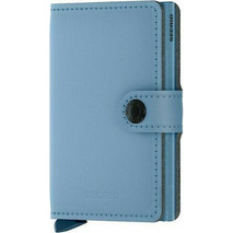 Secrid Miniwallet Original Δερμάτινο Unisex Πορτοφόλι Καρτών με RFID και Μηχανισμό Slide Μπλε