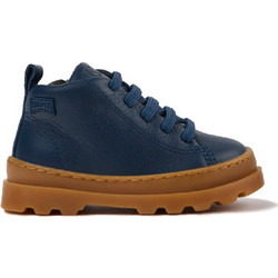 Camper Brutus Παιδικά Μποτάκια Navy Μπλε Δερμάτινα με Φερμουάρ K900291-008