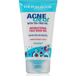 Dermacol Acneclear Antibactireal Wash Gel Καθαρισμού Προσώπου για Ακμή 150ml