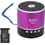 Robot 068BT Ηχείο Bluetooth 3W με Ραδιόφωνο Φούξια