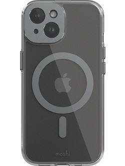 Moshi iGlaze Back Cover with MagSafe Meteorite Grey (iPhone 15)