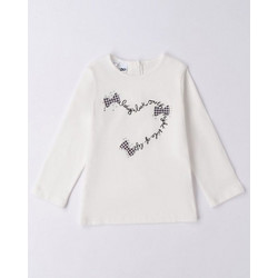 iDo Παιδικό T-Shirt Μακρυμάνικο Λευκό 47572