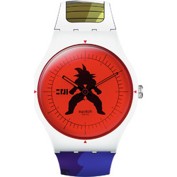 Swatch Ανδρικό Ρολόι με Πολύχρωμο Καουτσούκ Λουράκι SUOZ348