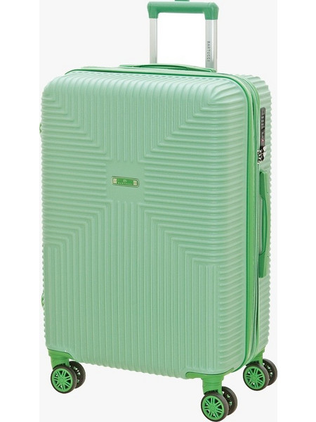 Bartuggi 712-80130 Βαλίτσα Μεγάλη 77x52x32cm με 4 Ρόδες Πράσινη