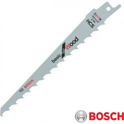 Bosch 2608650616 S617K Σπαθόλαμα αλεποουρας ξύλου Basic For Wood 150mm 2τεμ