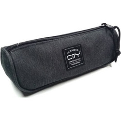 Lyc Sac Eclaire Melange Black Κασετίνα Βαρελάκι Ανθρακί 19099