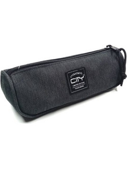 Lyc Sac Eclaire Melange Black Κασετίνα Βαρελάκι Ανθρακί 19099