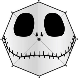 Disney Nightmare Before Christmas manual folding umbrella