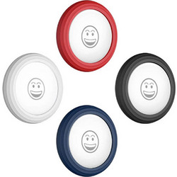 ESR Stick-On Silicone case AirTag 4packs Red / Black / White / Blue