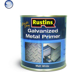 Rustins Galvanised Metal Primer Αστάρι Λευκό 1lt
