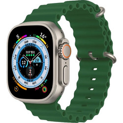 Sonique Ocean Λουράκι Σιλικόνης Dark Green (Apple Watch 38 / 40 / 41mm)