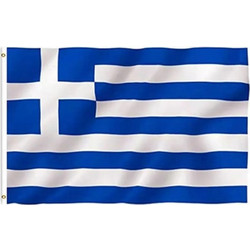 Σημαία Ελληνική Υφασμάτινη 90x60cm ForHome 322003 - For Home