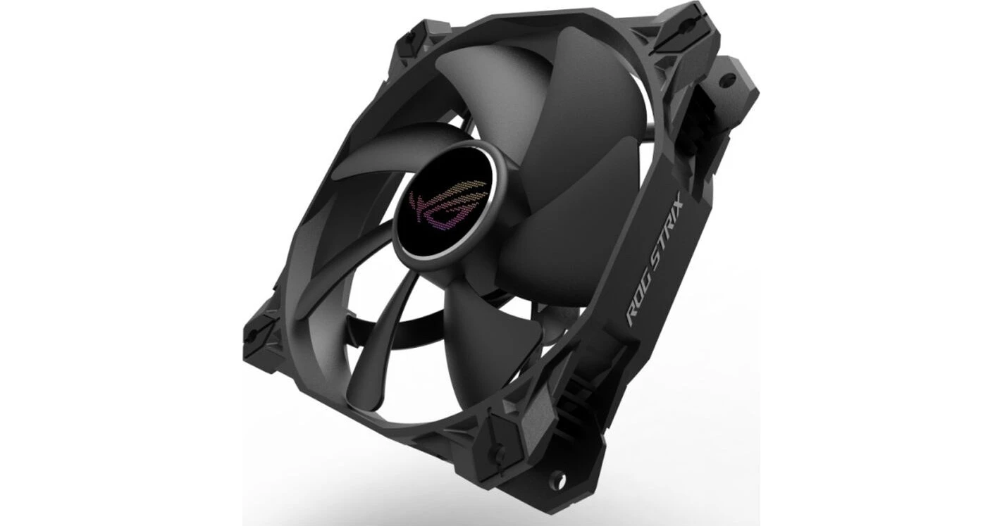 Asus Rog Strix Xf Case Fan Mm Rgb Pin Pwm Black