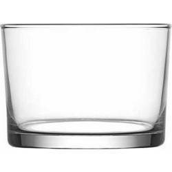 LAV Σετ Ποτήρια Ουίσκι Γυάλινα Bodega 240ml 6τμχ S2209252