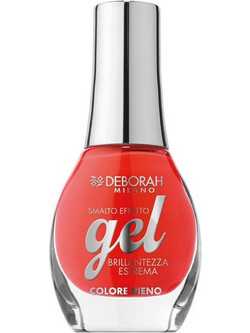 Deborah Milano Gel Effect 170 Coral Red Βερνίκι Νυχιών Μακράς Διαρκείας 8.5ml