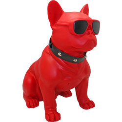 CH-M12 Bulldog Ηχείο Bluetooth 5W Κόκκινο