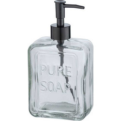 Wenko dispenser υγρού σαπουνιού γυάλινο Pure Soap διαφανές 247141121