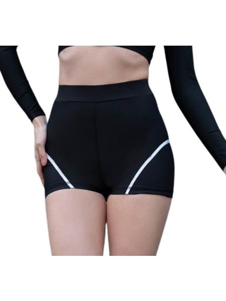 Lismina Ales Mini Short Γυναικείο Κολάν Μαύρο 5036