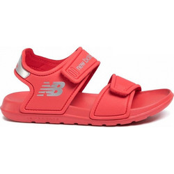 New Balance YOSPSDRD Παιδικά Πέδιλα για Αγόρι Κόκκινα