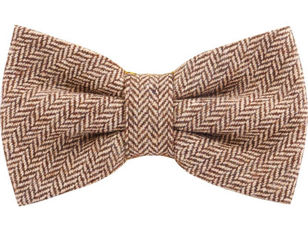 Παπιγιον συνθετικό καφέ Urban-Herringbone