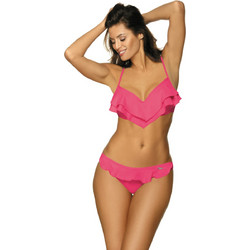 Marko Bikini Set Μπουστάκι με Ενίσχυση Φούξια M-469-112219