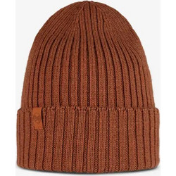 Buff Knitted Beanie Norval Cinnamon One Size