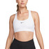 Nike Swoosh Αθλητικό Μπουστάκι με Χαμηλή Στήριξη Λευκό DX6817-100