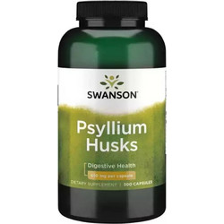 Swanson Psyllium Husks 610mg 300 Κάψουλες