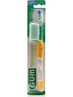 Gum Technique Compact 491 Soft Οδοντόβουρτσα Κίτρινη