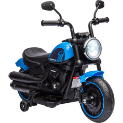 HOMCOM Ηλεκτροκίνητο Παιδικό Μηχανάκι 6V Μπλε 370-283V90BU