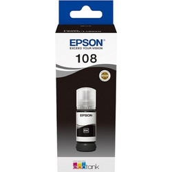 Epson 108 Black Μελάνι Εκτυπωτή Inkjet