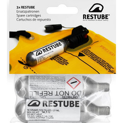 Restube Φιαλίδια CO2 (Blister 2 τεμαχίων)