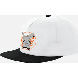 Santa Cruz Pikachu Ανδρικό Καπέλο Jockey Υφασμάτινο Λευκό SCA-CAP-0429