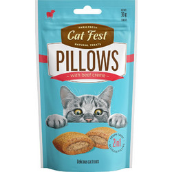 Cat Fest Pillows with Beef Cream 30gr