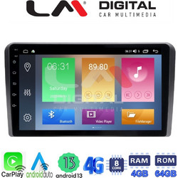 LM Digital ZC8761 Ηχοσύστημα Αυτοκινήτου με Οθόνη Αφής USB Bluetooth & GPS