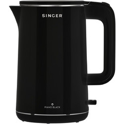 Singer WK-15030 PBL Ανοξείδωτος Βραστήρας 1.5lt 2200W Μαύρος