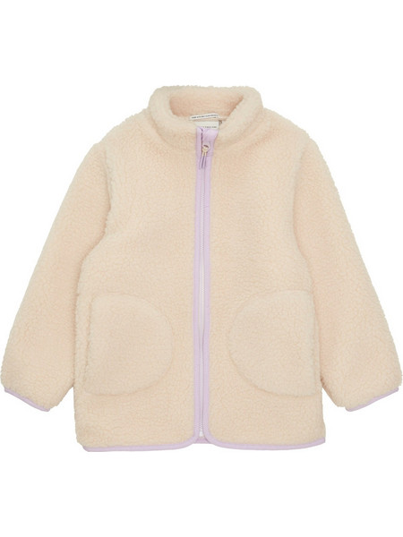 Tom Tailor Παιδική Ζακέτα Fleece με Φερμουάρ Μπεζ 1039862-11365