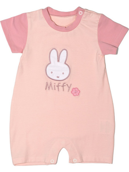 Miffy Des.12 Φορμάκι Κοντομάνικο για Κορίτσι Pink