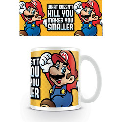 Pyramid Super Mario Bros What Doesnt Kill You Makes You Smaller Mug