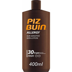 Piz Buin Allergy Αδιάβροχο Κρέμα Μαυρίσματος Σώματος SPF30 400ml