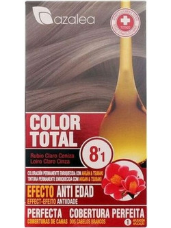 Azalea Color Total 8.1 Light Ash Μόνιμη Βαφή Μαλλιών