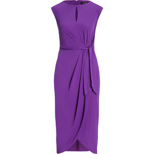 Lauren Ralph Lauren Midi Φόρεμα για Γάμο / Βάπτιση Μωβ 250925939002 Lauren Ralph Lauren Midi Φόρεμα για Γάμο / Βάπτιση Μωβ 250925939002