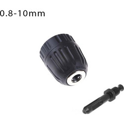 Τσοκ Δραπάνου με Υποδοχή 0.8mm-10mm - Σπείρωμα 3/8"-24UNF και Αντάπτορα