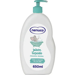 Nenuco Original Liquid Βρεφικό Σαπούνι Αλόη με Αντλία 650ml
