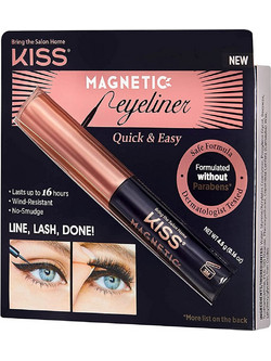 Kiss Magnetic Black Πινέλο Eyeliner