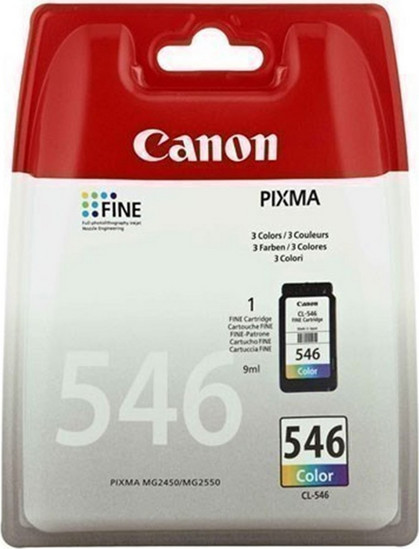 Μελάνι Εκτυπωτή Canon CL-546 Color Μελάνι Εκτυπωτή Inkjet 8289B001