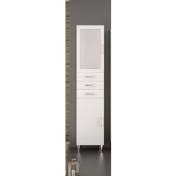 Drop Classic III Στήλη Μπάνιου Δαπέδου Ξύλινη 6SGR040WH